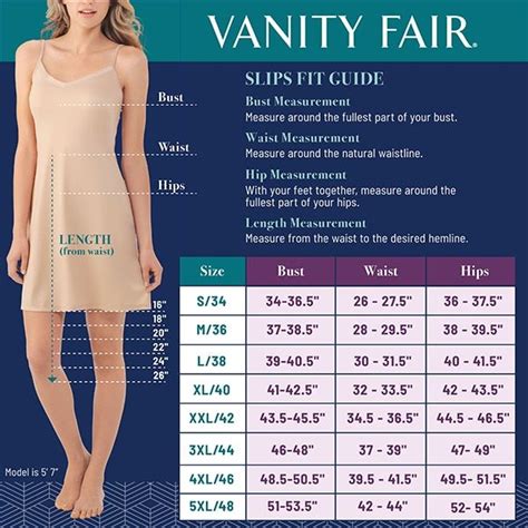 vanity fair panty sizing|Panty Size Guide .